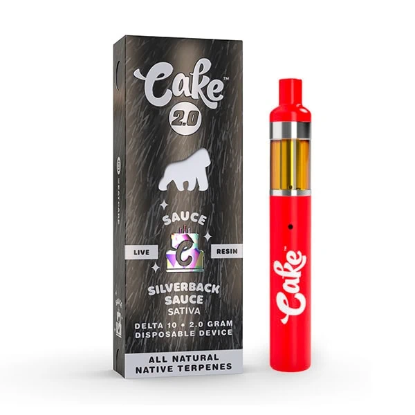 THC Vape Pen – Cake Silverback Sauce Pen 2g THC Vape