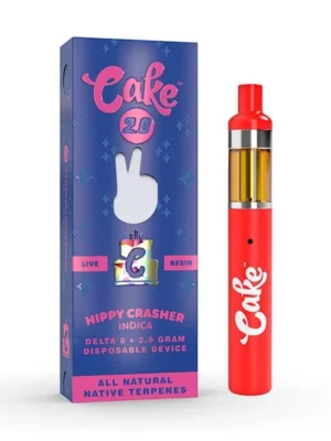 THC Vape Pen Australia – Cake Hippy Crasher 2g THC Vape Pen