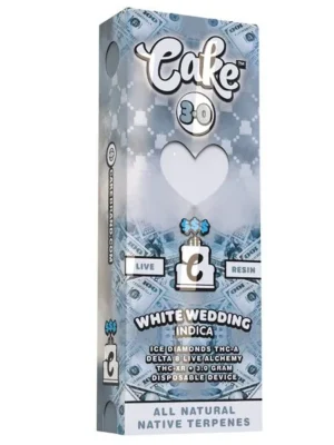 THC Vape Pen Australia – Cake White Wedding 3g THC Vape Pen