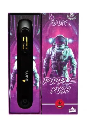 THC Vape Pen Australia - Burn Purple Kush 2g THC Vape Pen
