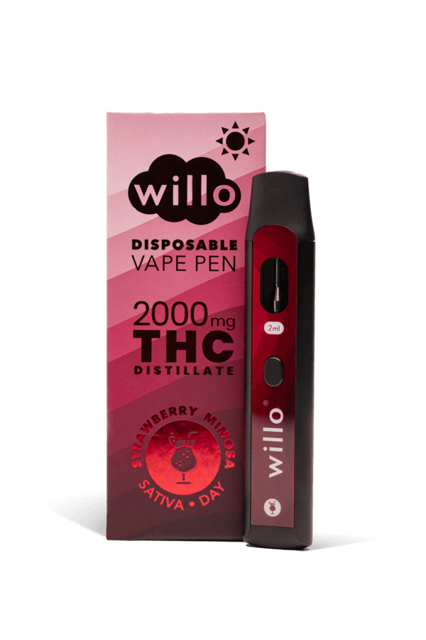 THC Vapes Australia – Willo Strawberry Mimosa THC Vape 2g THC Vapes Australia – Willo Strawberry Mimosa THC Vape 2g
