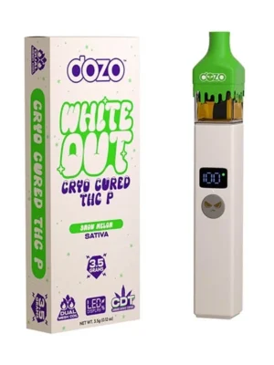 THC Vapes Australia – Dozo White Out 3.5g THC-P Vape Pen