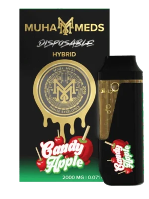 THC Vapes Australia – Muha Meds Candy Apple 2g THC Vape