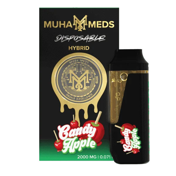 THC Vapes Australia – Muha Meds Candy Apple 2g THC Vape