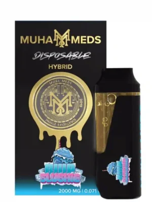 THC Vapes Australia – Muha Meds Blue Slushie 2g THC Vape Pen
