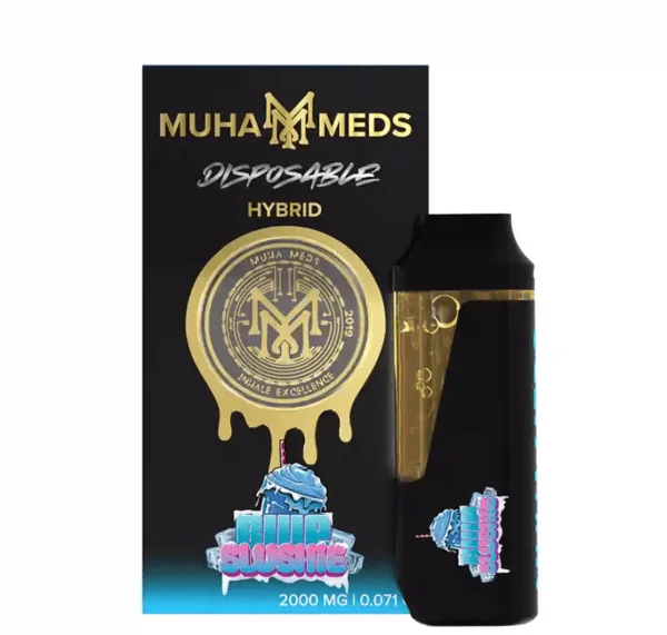 THC Vapes Australia – Muha Meds Blue Slushie 2g THC Vape Pen